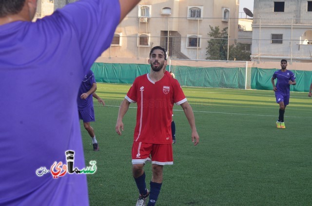 نادي الوحدة يطحن سروتكين4-0 على ارض الملعب الشرقي بالكادر المحلي واللاعب القسماوي يثبت نفسه